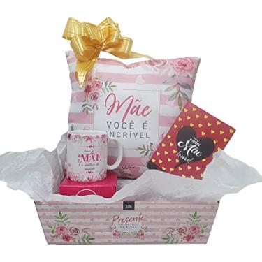Imagem de Sude - Kit de Presente - Almofada - Dia das Mães - Rosa - Antialérgico