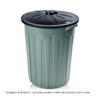 Imagem de Lixeira Plástica com Tampa 65 Litros Arqplast
