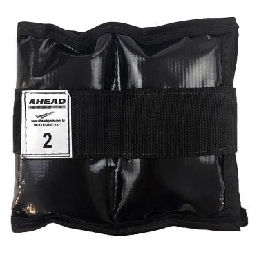 Imagem de Caneleira de peso Ahead Sports AFF336 2kg Preta 