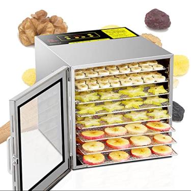Imagem de Secador De Alimentos Inteligente De Alto Desempenho, Desidratador De Frutas De 8 Camadas, Painel De Toque De AlgodãO, Secador De Doces Para Petiscos E Petiscos