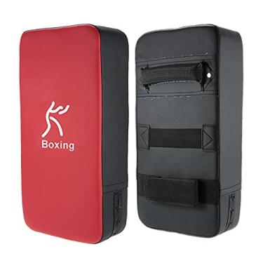 Imagem de Wemay Retângulo pontapé almofada foco nos pés alvo pad greve escudo para perfuração de boxe treinamento de karatê