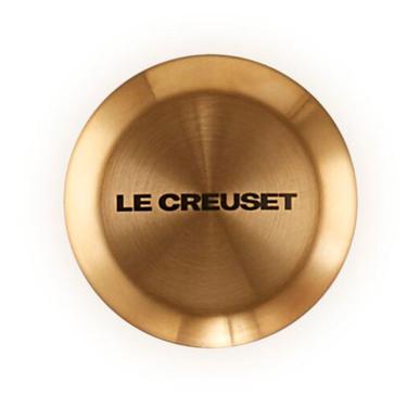 Imagem de Pegador Panela 45 mm Coração Traditional Ouro Gold Le Creuset