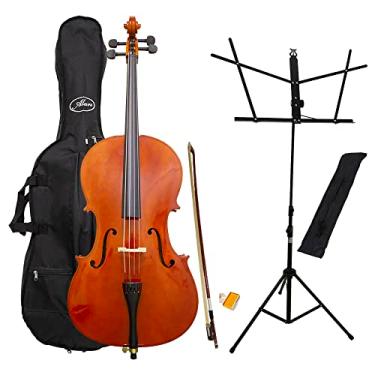 Imagem de Kit Violoncelo AL-1210 3/4 Alan + Estante Para Partitura S1