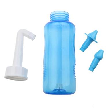Imagem de Higienizador Nasal 300ml Cor Azul Previne Rinite Sinusite e Alergias para Adultos e Crianças