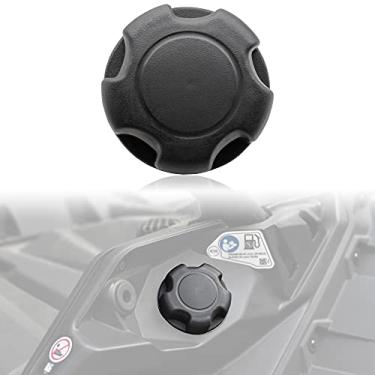 Imagem de SAUTVS Tampa do tanque de combustível para Polaris & Can Am ATV/UTV, tampa de gás para Polaris Sportsman General Ranger RZR 800 900 1000 e Can-Am Maverick Defender (1 peça, #5450389, 5433687, 7082037,