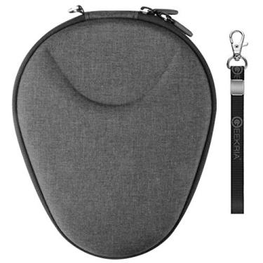 Imagem de Geekria Capa de transporte para fones de ouvido UltraShell, compatível com MPÔW Jaws V4.1, Gen-4, Gen-3 Fone de ouvido estéreo sem fio Bluetooth e mais - Bolsa de viagem protetora para fone de ouvido