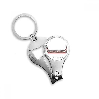 Imagem de Taiwan Viagem Dragão Barco China Alicate de unha Chaveiro Abridor de Garrafas Cortador