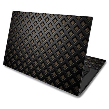 Imagem de Película MightySkins para Asus Chromebook C425 14 polegadas (2019) - Parede preta | Capa protetora de decalque de vinil durável e exclusiva | Fácil de aplicar, remover e mudar estilos | Feito nos EUA