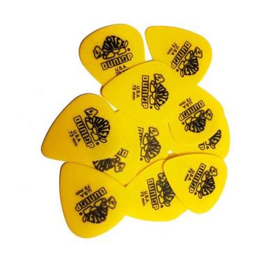 Imagem de 30 Palhetas Dunlop Tortex 0.50, 0.60, 0.73 Para Guitarra, Violão, Ukul