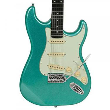 Imagem de Guitarra Tagima Tg500 Metallic Surf Green Verde Msg Stratocaster Sss