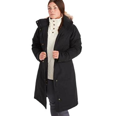 Imagem de Casaco de chuva feminino impermeável Chelsea da Marmot, Fill Power 700, Jet Black, X-Small