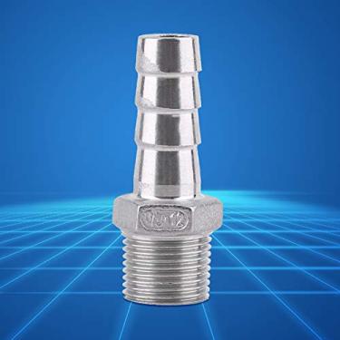 Imagem de Adaptador de cabo de mangueira de aço inoxidável para tubo de combustível de tubo de ar (3/8"*12 mm)