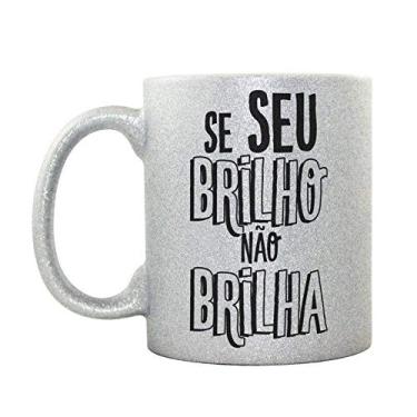 Imagem de Caneca Personalizada com Glitter Brilho Brilhoso