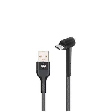 Imagem de Cabo Fast C/Suporte Type-c 3a 1 Metro Preto Cb726 Kimaster