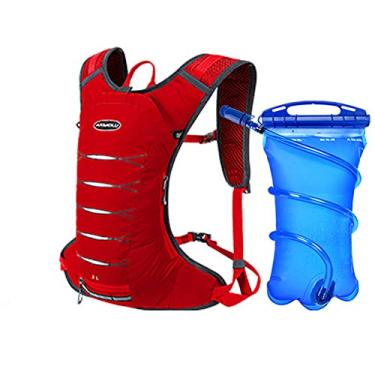 Imagem de Mochila 3L Ciclismo Hidratação Mochila Impermeável para Acampamento ao Ar Livre Caminhada Mochila Mochila Ciclismo com Bolsa de Água TPU 3L