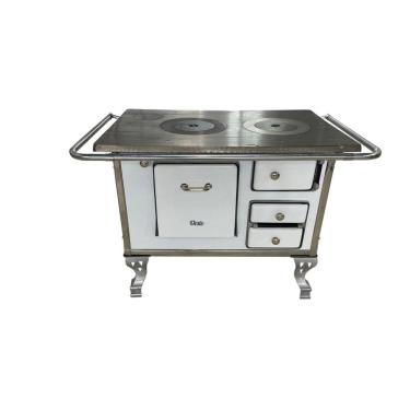 Imagem de Fogão a Lenha Número 01 Esquerdo Branco - Oeste