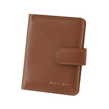 Imagem de Carteira Feminina de Couro Bovino Legítimo p/Cartões, RG, CNH, Moedas e Cédulas Abertas Mariart 175N (Camel)