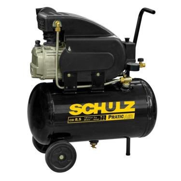 Imagem de Compressor de Ar 2 Hp 25l 8,6 Pés Pratiko Csi 220v - Schulz