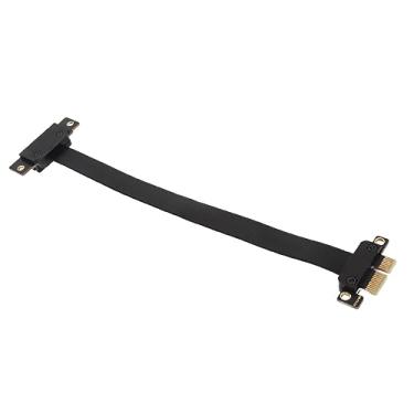 Imagem de PCIE 3.0 1X Extender Transmissão de Dados Móvel Estável de Alta Velocidade PCIE 3.0 1X Cabo Riser 90 Graus para Placa de Rede Riser Card (10cm)