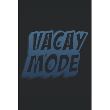 Imagem de Vacation diary |: Summer | Sun | Beach | Sea | Surfing | Palm | Holiday Notebook 6x9 (A5) 120 Pages Dotted