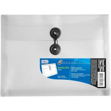 Imagem de Tilibra - Pasta Envelope Polipropileno 0,25mm Duplicata 225x170mm Organizer Cristal - 1 un