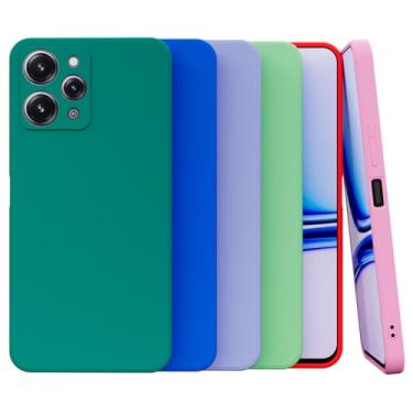Imagem de Capa Capinha Case Compatível Xiaomi Redmi Note 12 4G Silicone Aveludada Com Proteção De Câmera [NOBRE STORE] (ROSA PINK)