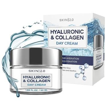 Imagem de Skin 2.0 Hyaluronic Acid & Collagen Face Moisturizer - Anti-Aging, Firming Day Cream, 1.69 fl. oz - For All Skin Types