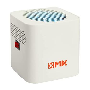Imagem de XMK Ventilador de geladeira RV, motor de 3.000 RPM circula ar dentro de forma eficiente, interruptor de ligar/desligar fácil e várias saídas de ar, mantém os alimentos frescos por mais tempo, construção durável (bege)