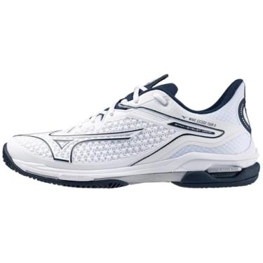 Imagem de Mizuno Tênis masculino Wave Exceed Tour 6 AC, Vestido branco azul, 43