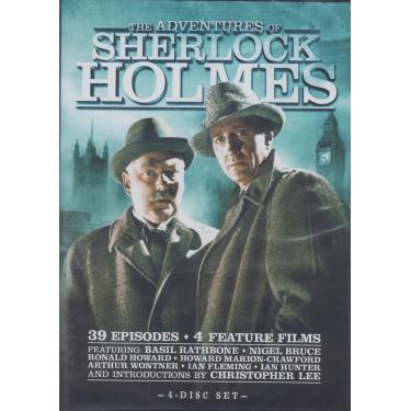 Imagem de The Adventures of Sherlock Holmes: Complete Series (4 DVD Set) [Unknown Binding]