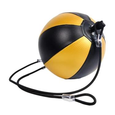 Imagem de Dynwave Bola de velocidade de boxe reação alvo pu esportes saco de boxe saco de velocidade para exercício de soco muay thai sparring casa ginásio mma