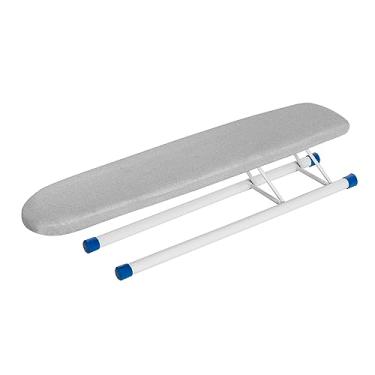 Imagem de Metaltec Tábua de Passar Mangas De Roupa e Calça Acessório Retrátil E Portátil - Capa Forro 100% Algodão Térmico Cinza