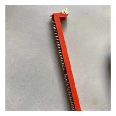 Imagem de Conector De 240 Pinos Para Memória Ddr 2desk Laranja Claro - FOURSOLUT