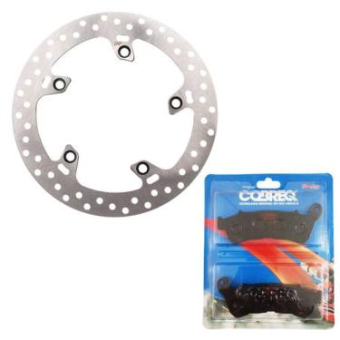 Imagem de Disco E Pastilha Dianteira Cb Twister 250f Combi Brake - GP7 / COBREQ