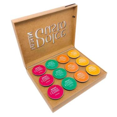 Imagem de Caixa Organizadora para 12 Cápsulas Dolce Gusto - WebBar, Cru