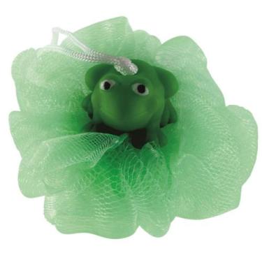 Imagem de Esponja Para Banho Infantil Personagem Funny - Marco Boni, Verde