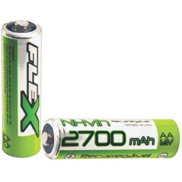 Imagem de Pilha "AA" Recarregável FX-AA27B2 Embalagem com 2 Unidades  X-CELL   D