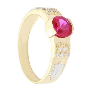 Imagem de Anel de ouro 18k formatura - Elegancy Joias, 18