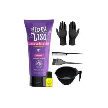 Imagem de Alisante Para Cabelo HidraLiso Progressiva De Chuveiro 200Ml
