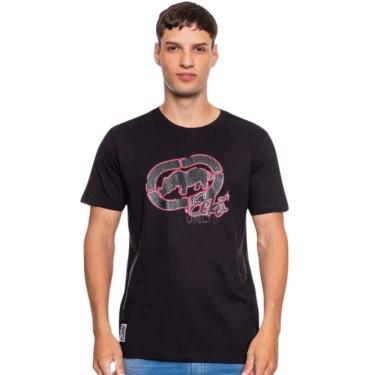 Imagem de Camiseta Masculina Ecko Night Preta J995A