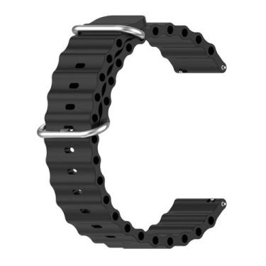 Imagem de Pulseira 22mm Oceano Para QCY Watch GTS e GTC Amazfit Pop 3S - Poolsy,