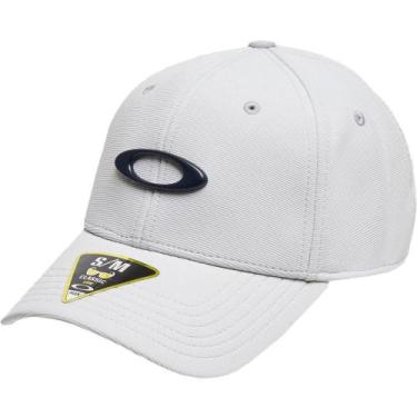 Imagem de Boné Oakley Aba Curva Tincan Cap Lunar Rock, Cinza claro, L/XL