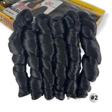 Imagem de Cabelo Bouncy French Curl Ser Mulher Para Tranças 480 Gramas 70cm Fibr