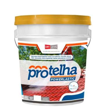 Imagem de Tinta Elástico Impermeabilizante Para Telhados Protelha Powerlastic 3,