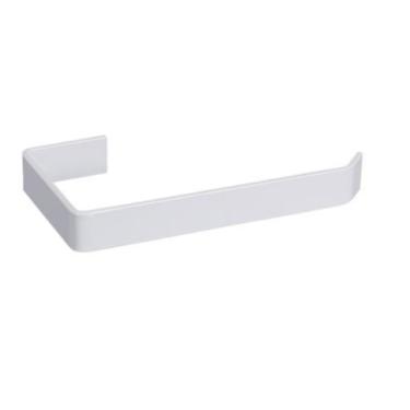 Imagem de Porta Papel Higiênico Acessórios Banheiro BRANCO Fosco Aço - FERRAGENS