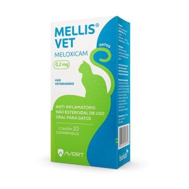 Imagem de Anti-inflamatório Mellis Vet para Gatos 0,2mg - Avert Saúde Animal / M