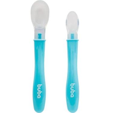 Imagem de Kit 2 Colheres Azul Buba 11824