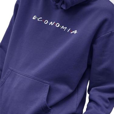 Imagem de Blusa Moletom Masculino Estampado Friends Economia em Algodão Fio 30.1