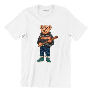 Imagem de Camiseta T-shirt Gola Redonda Unissex Algodão Urso Teddy Tech - Genuin