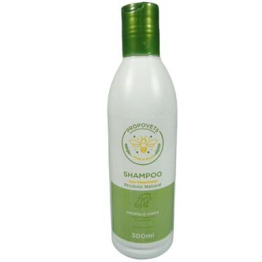 Imagem de Shampoo Natural Propovets Própolis Verde Cães Gatos Equinos 300ml - Ve